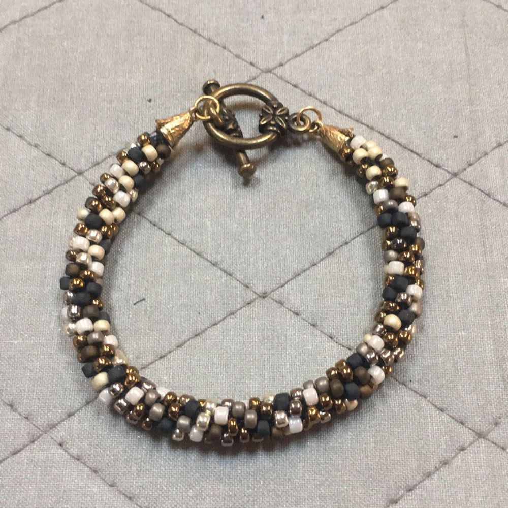 Stunning Khumihumo Beaded Bracelet